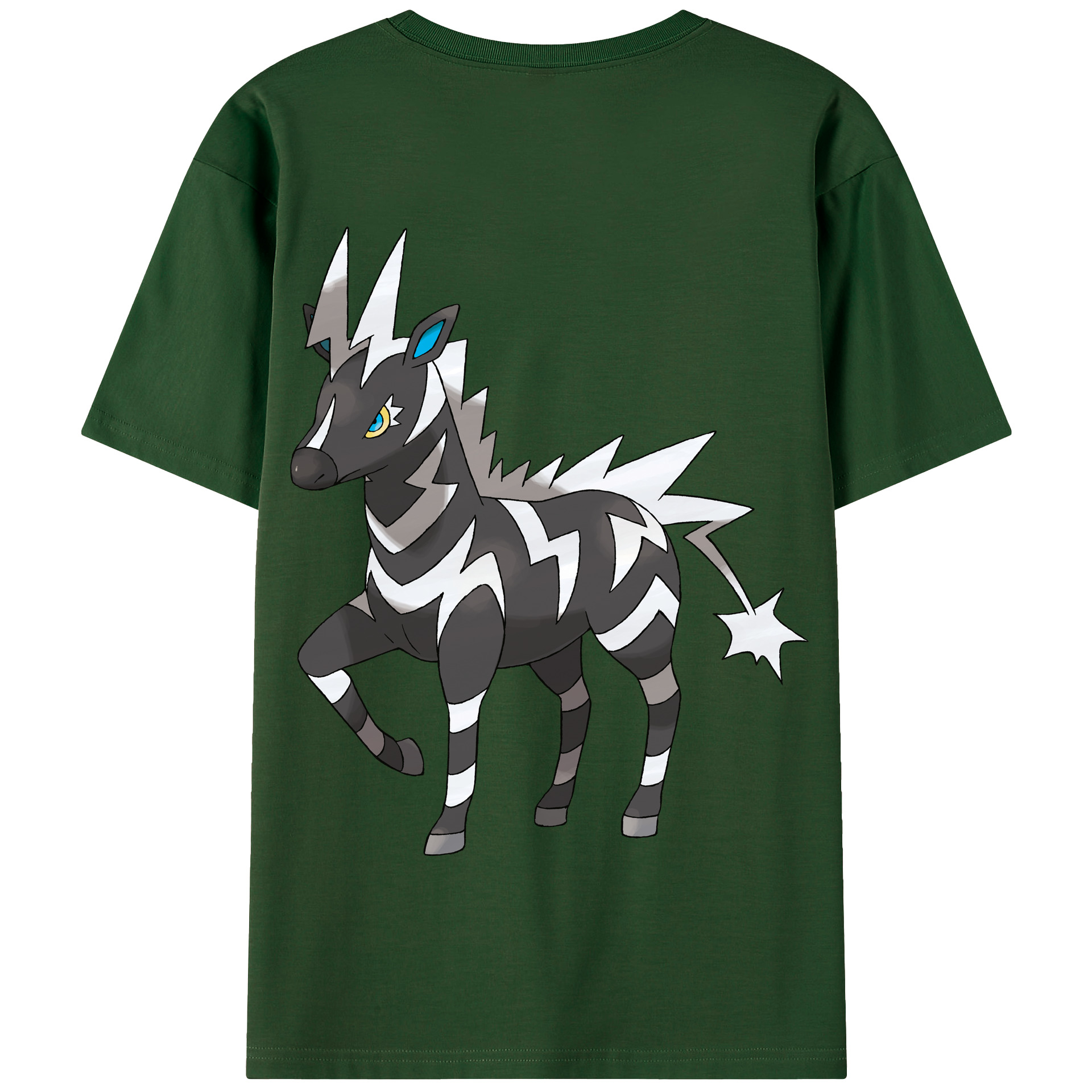 （画像用） ポケットモンスター Pokémon 綿100％半袖Tシャツ（背面プリント）